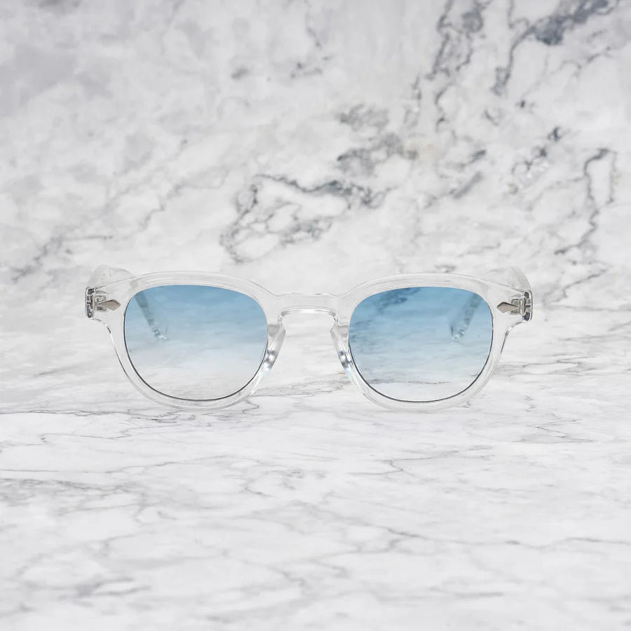 GLASSES JOHNNY - CLEAR / GRADIENT BLUE