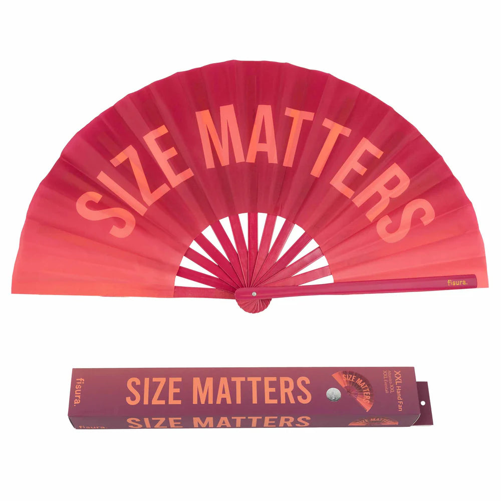 XXL Hand Fan “Size Matters” - Gradient