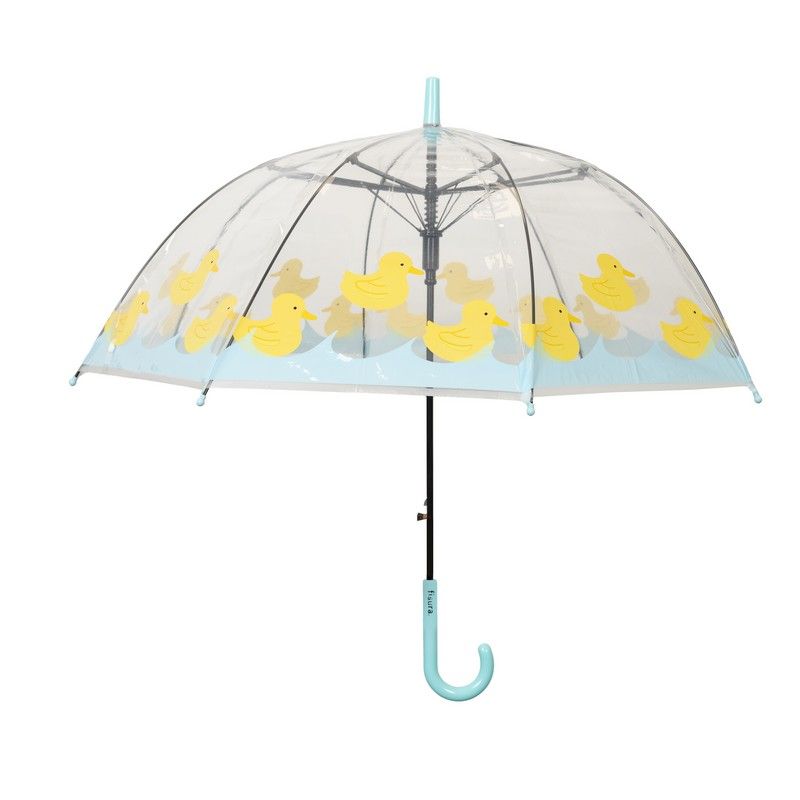 Kids Transparent Umbrella "Ducks"
