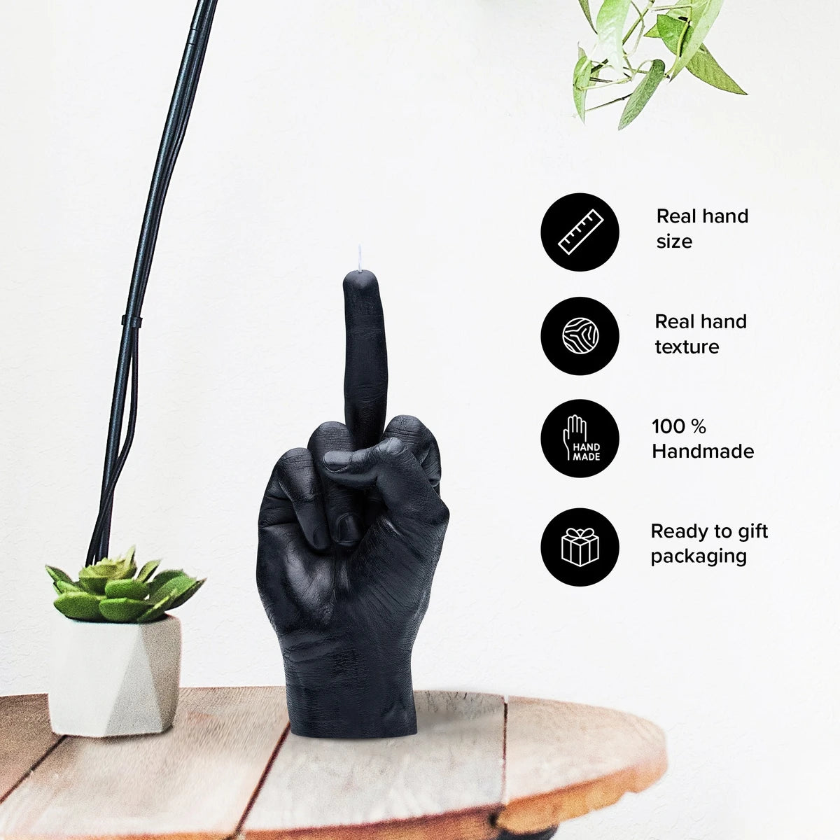 Candle F*ck you (Black)