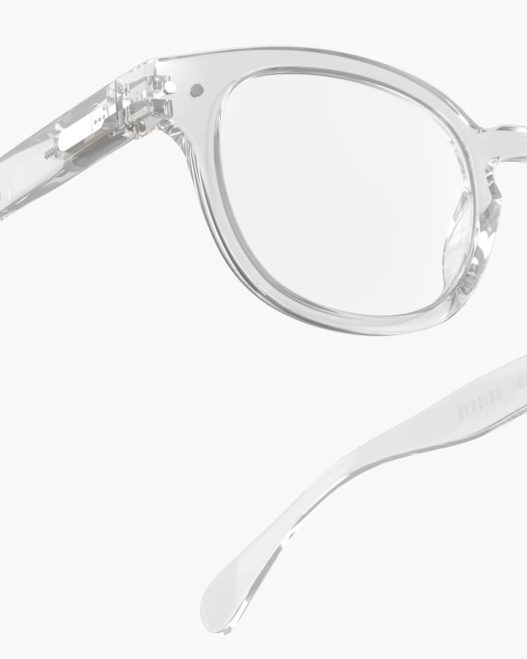READING GLASSES - #C CRYSTAL +2,5