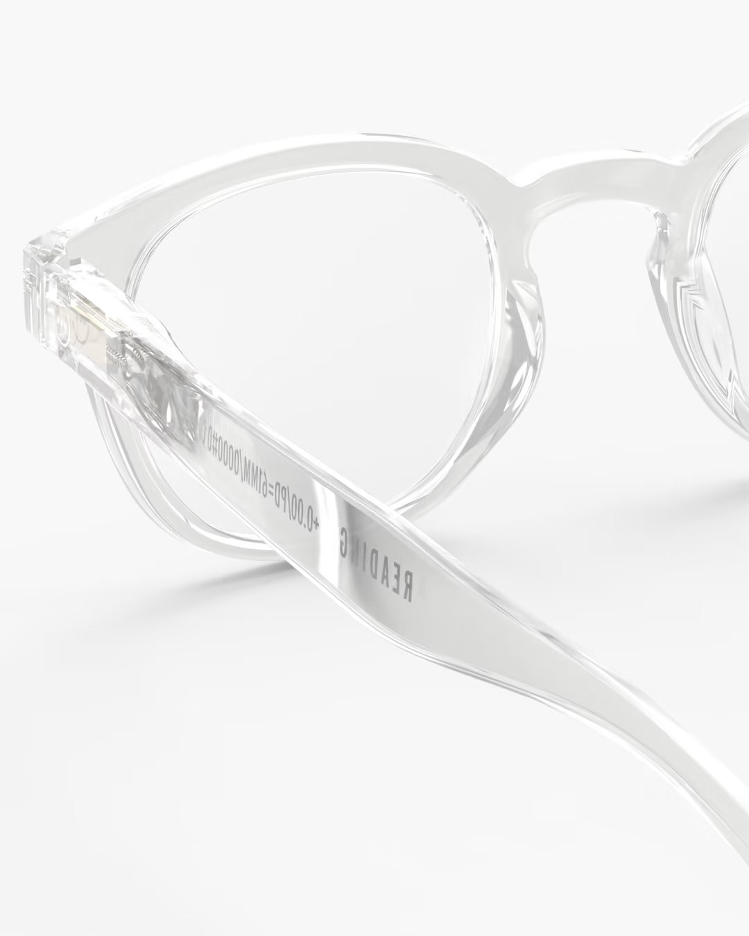 READING GLASSES - #C CRYSTAL +2,5