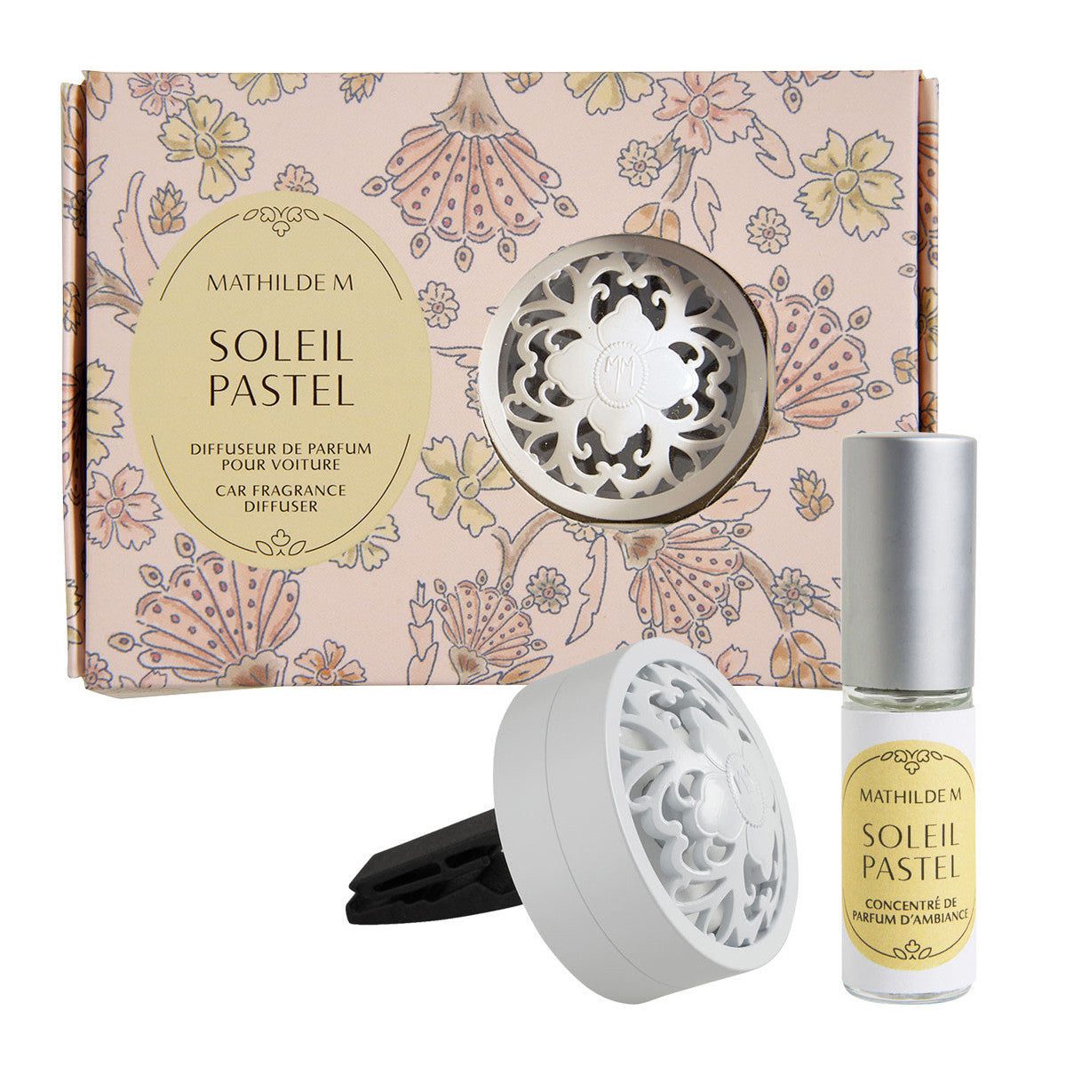 Car Fragrance Diffuser - Soleil Pastel