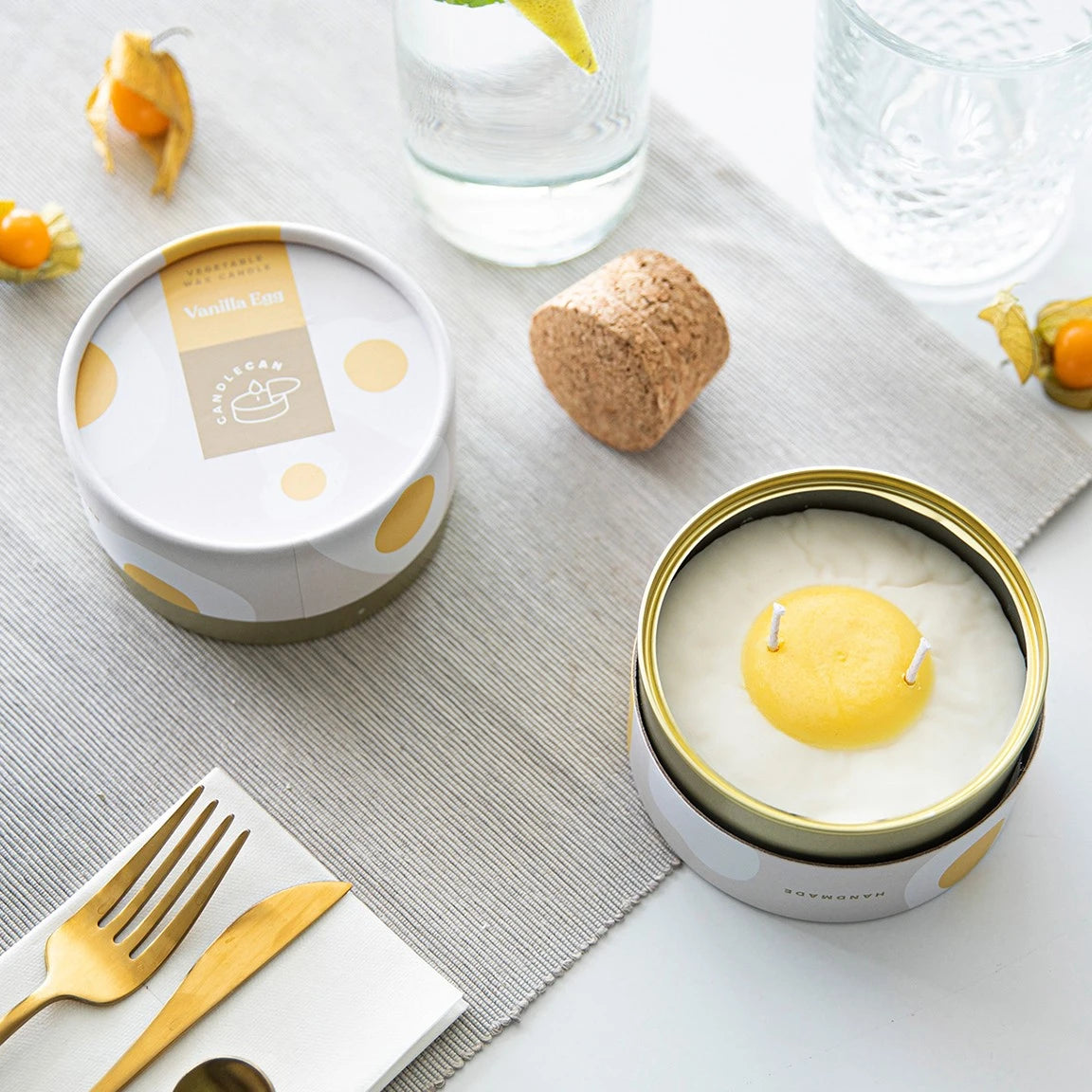 Candle Vanilla Egg (EU)