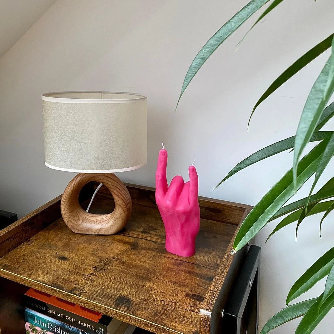 Candle You Rock (Pink)