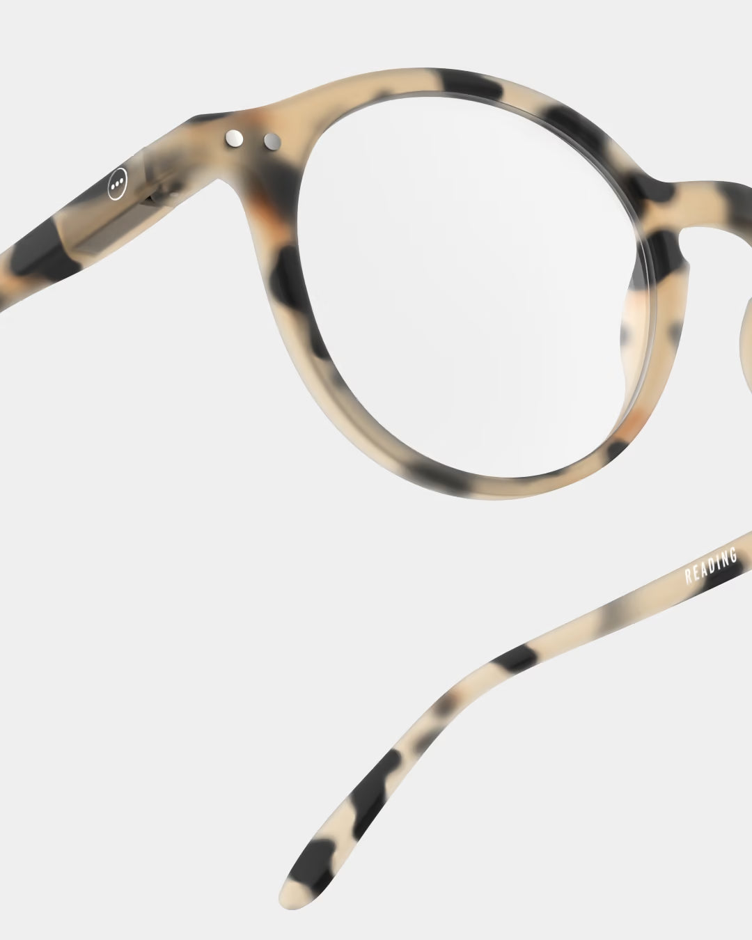READING GLASSES - #D LIGHT TORTOISE