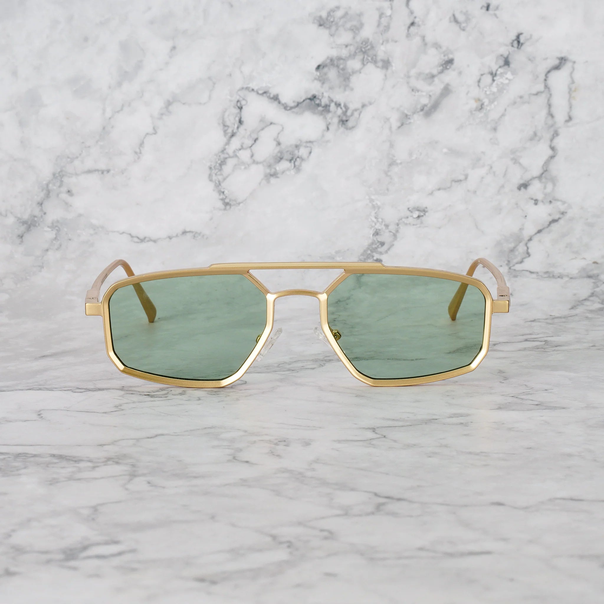 GLASSES PABLO - GOLD / GREEN