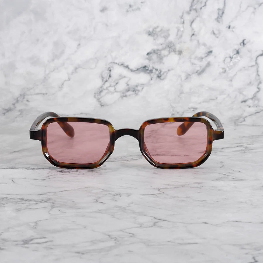 GLASSES BILLIE - TORTOISE / PINK