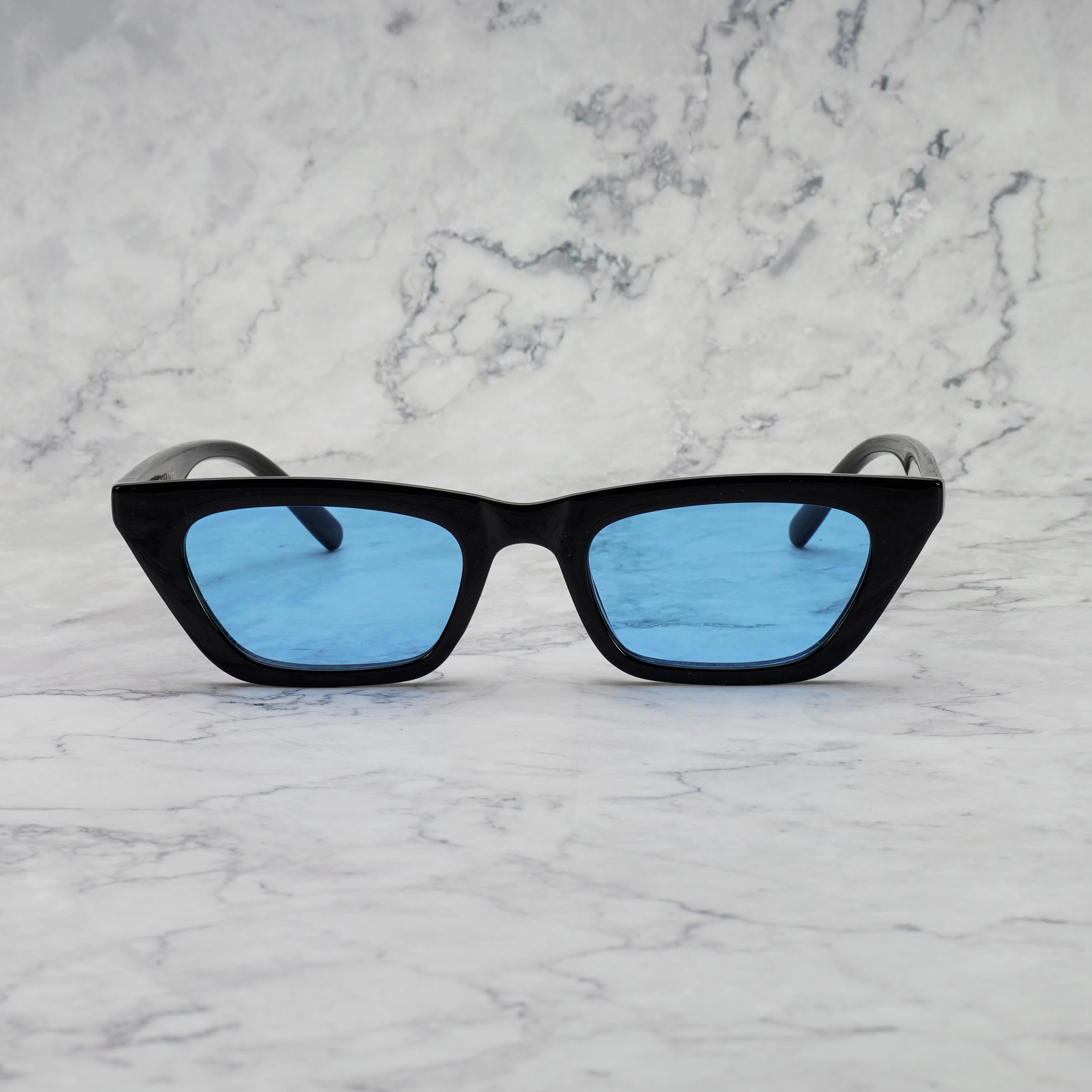 GLASSES KAT - BLACK / BLUE