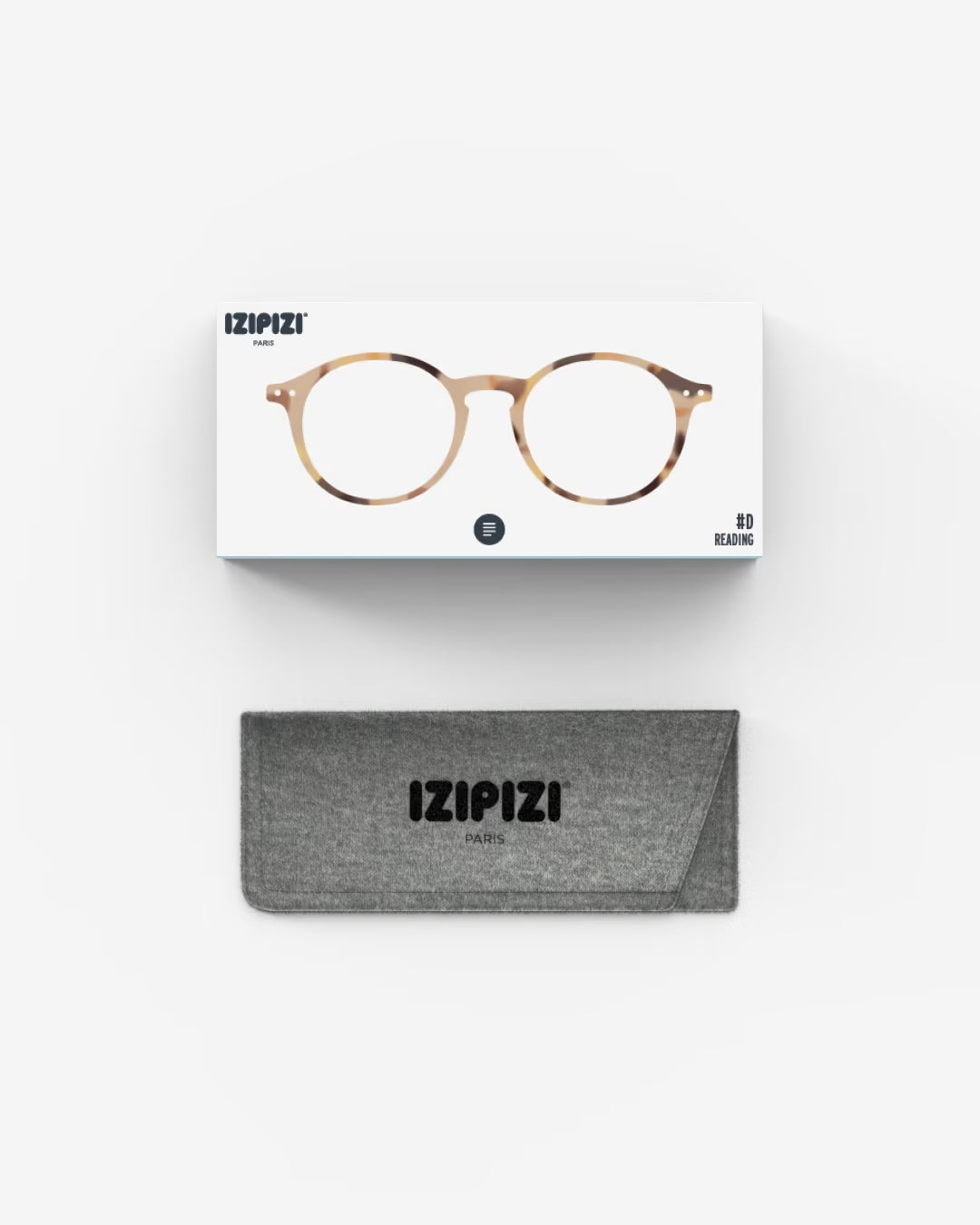 READING GLASSES - #D LIGHT TORTOISE