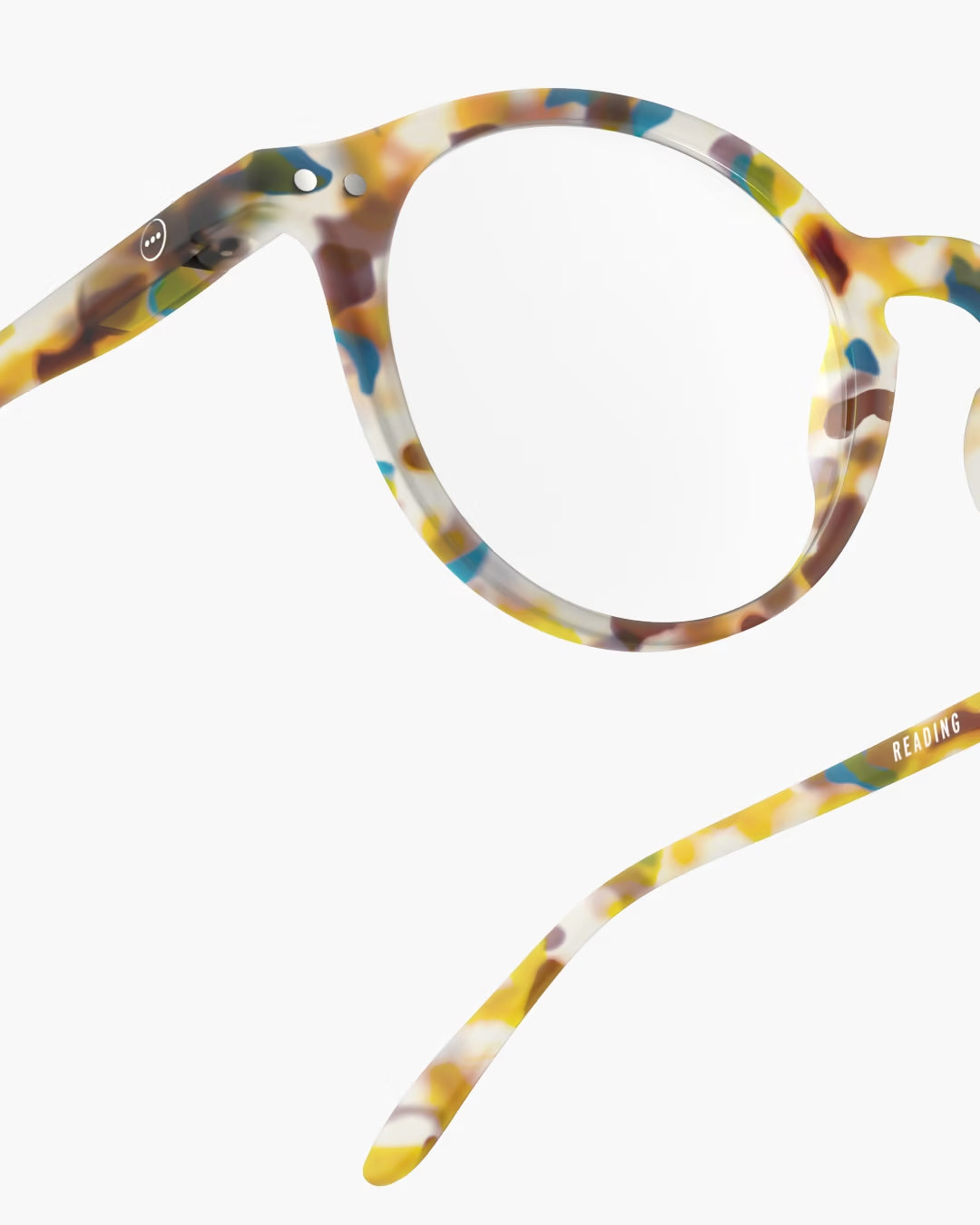 READING GLASSES - #D BLUE TORTOISE