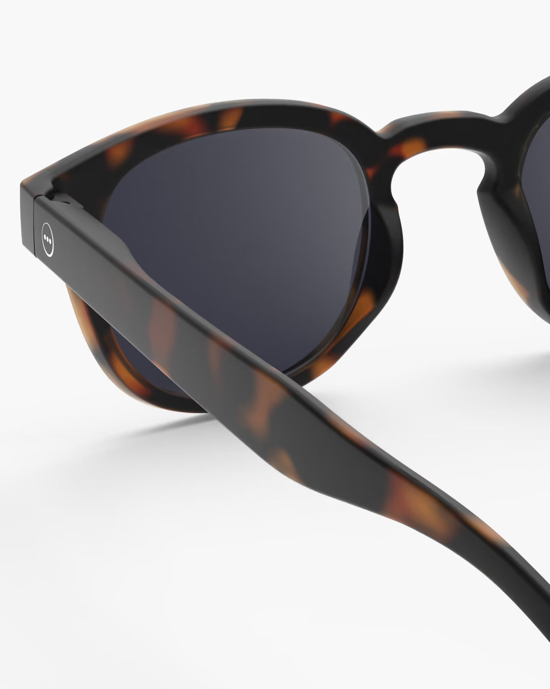 SUN SUNGLASSES - #C TORTOISE MIRROR LENS