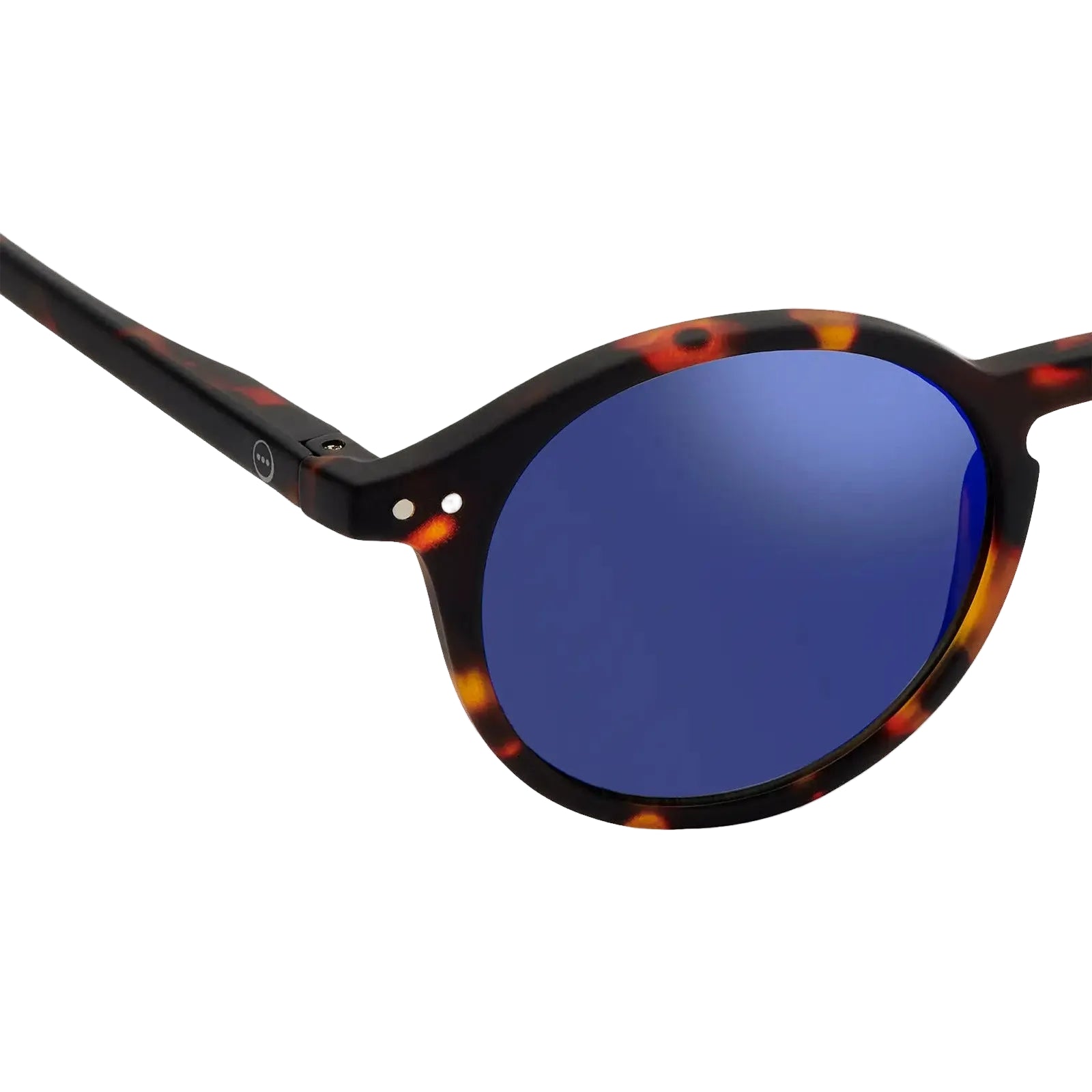 SUN SUNGLASSES - #D TORTOISE MIRROR LENS