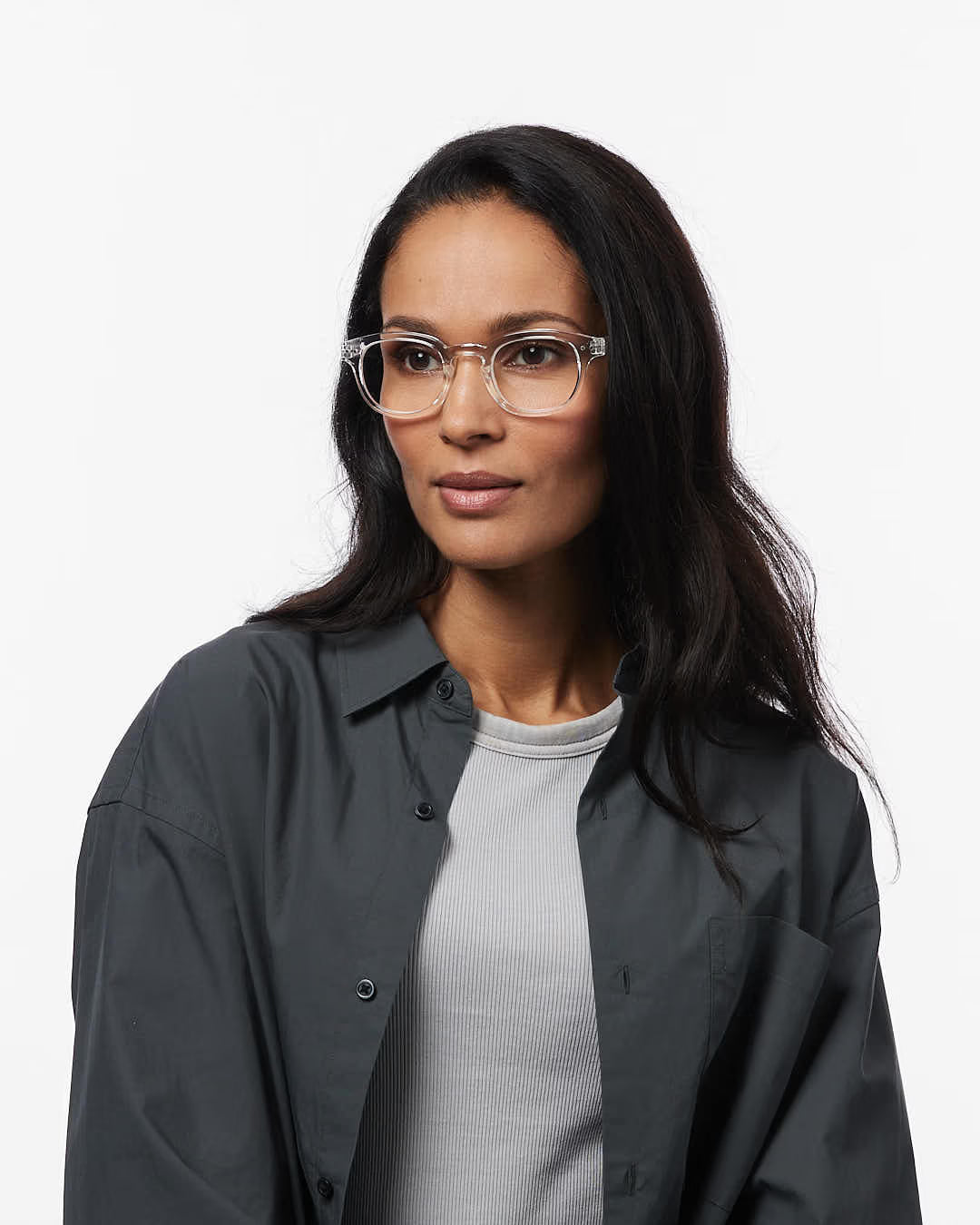READING GLASSES - #C CRYSTAL +2,5