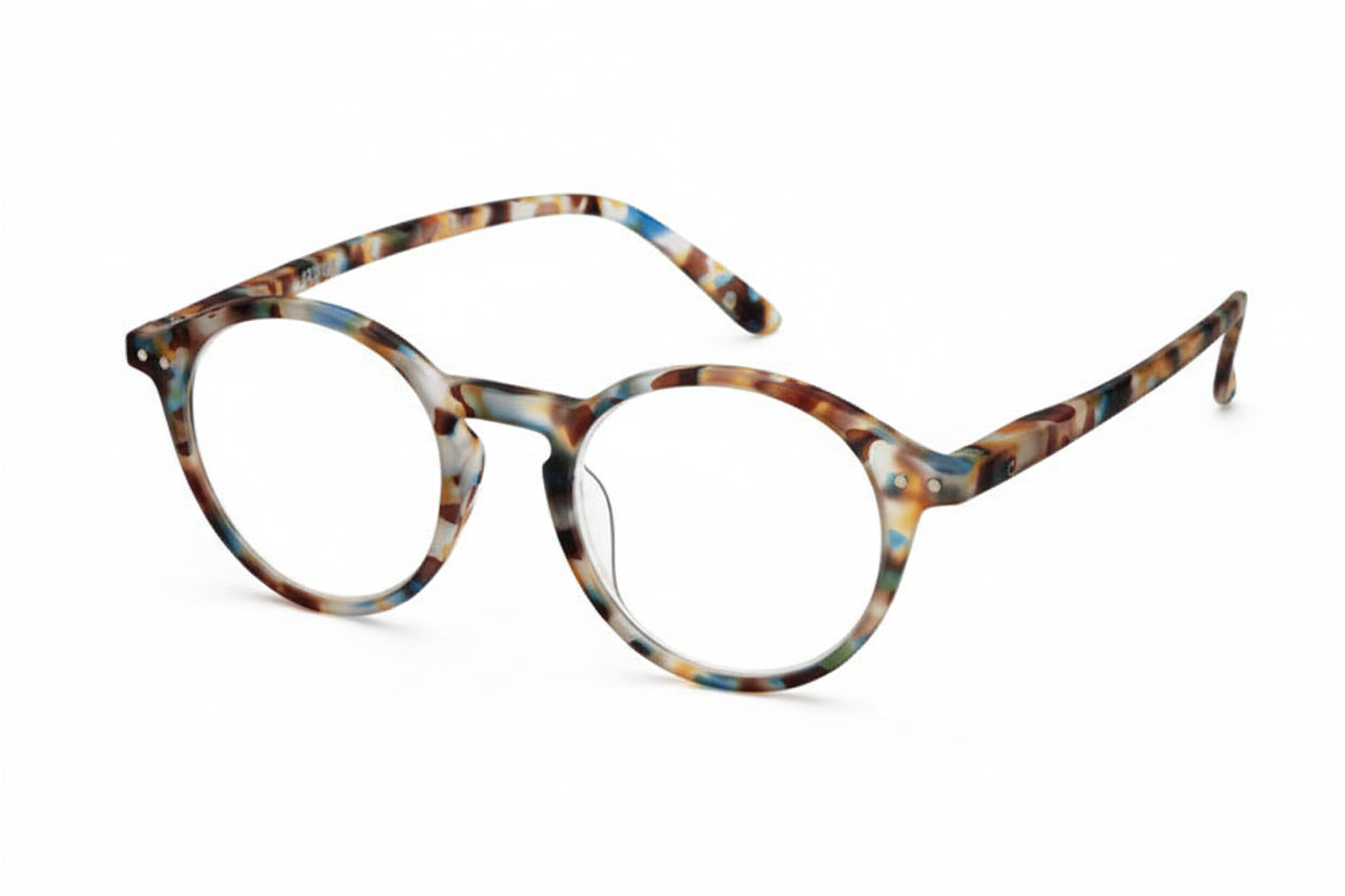 READING GLASSES - #D BLUE TORTOISE