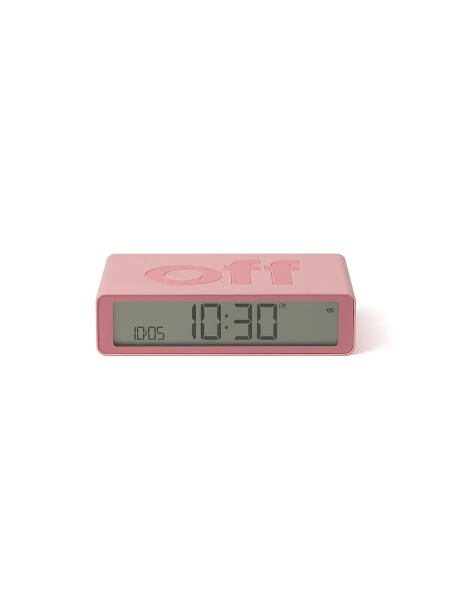 LCD alarm clock FLIP Classic (pink)