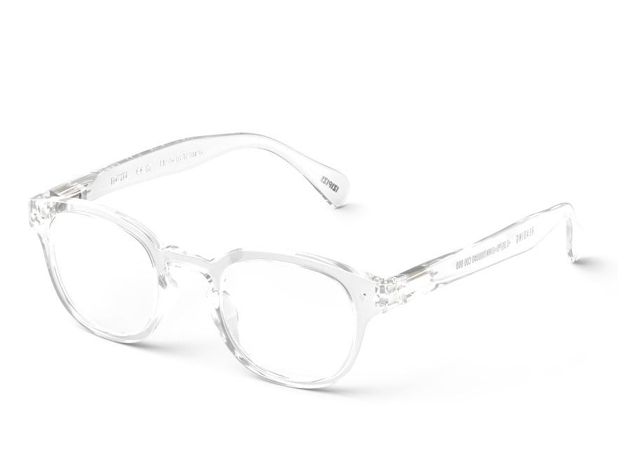 READING GLASSES - #C CRYSTAL +2,5