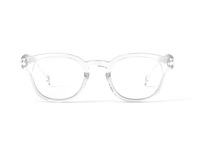 READING GLASSES - #C CRYSTAL +2,5