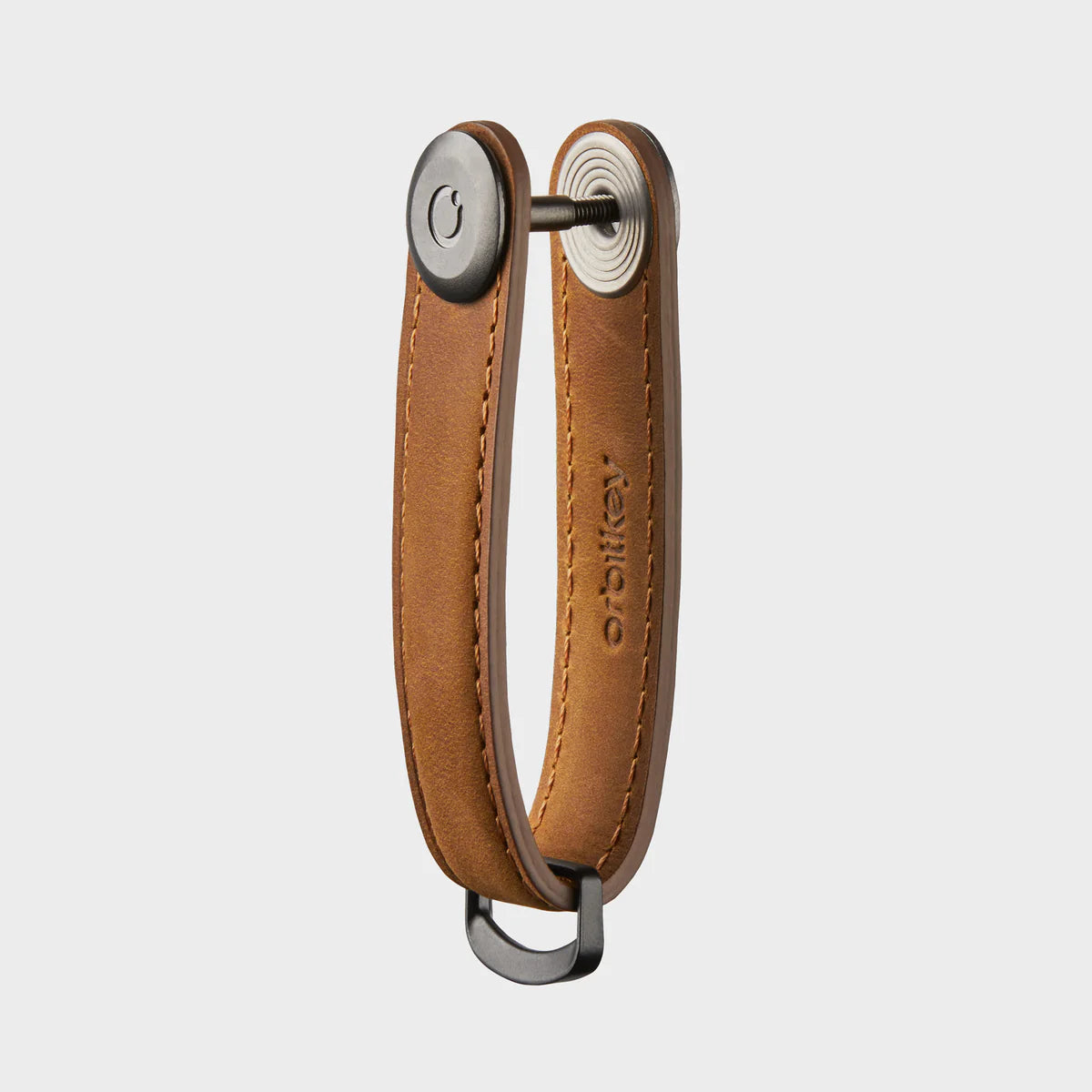 Key Organiser Crazy Horse - Chestnut Brown with Brown Stitching