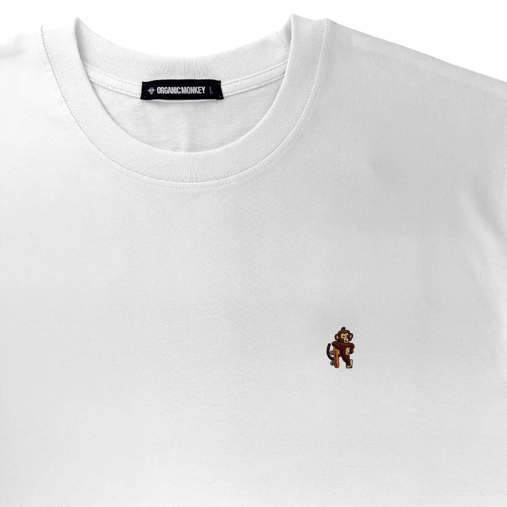 Skate Monkey Regular Fit T-shirt WHITE