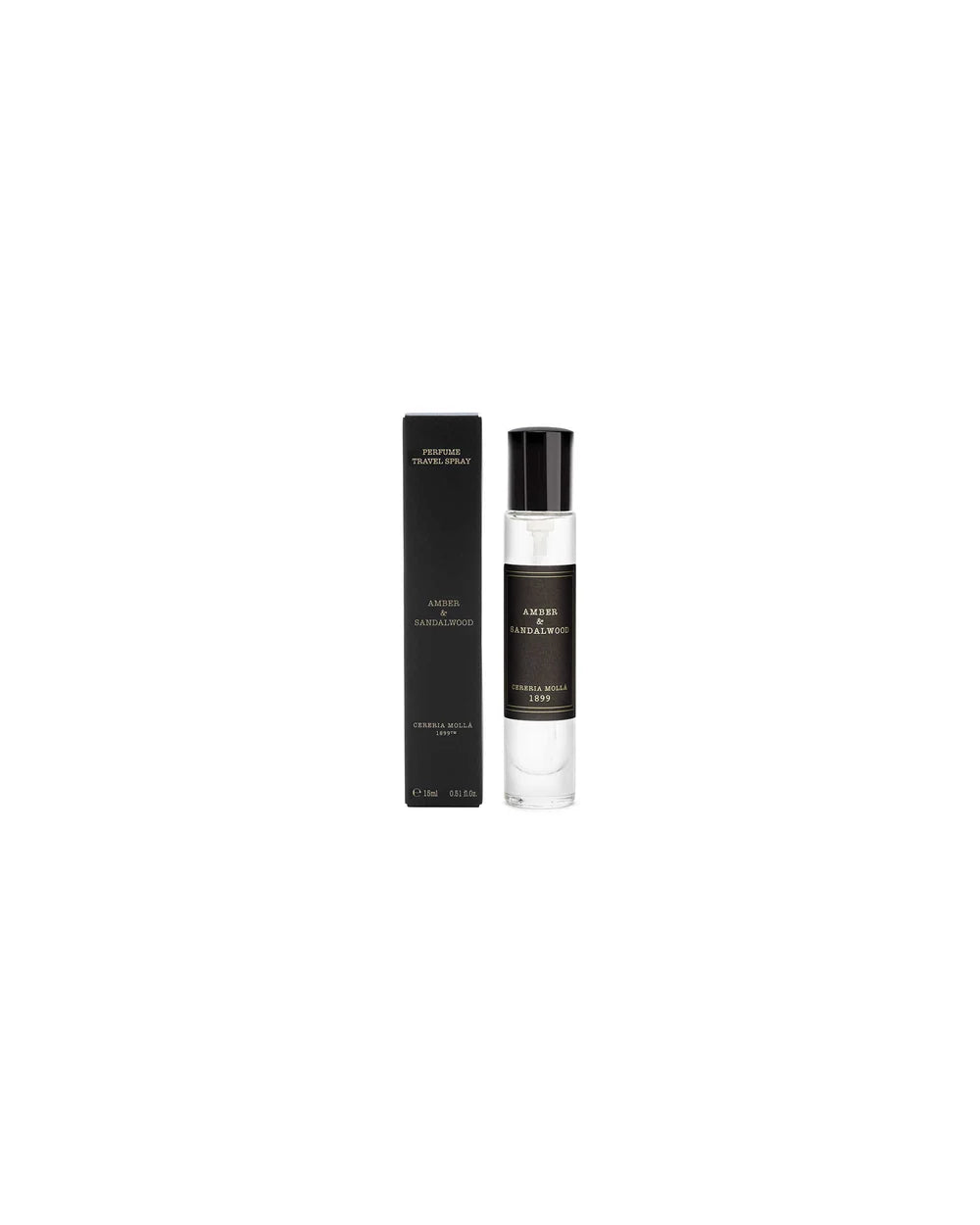Amber & Sandalwood 15ml Travel Spray