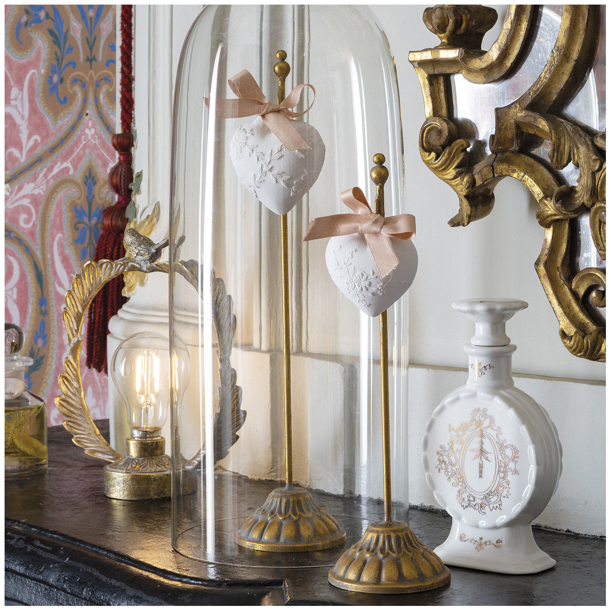 Gold Display Stand for Plaster Decors