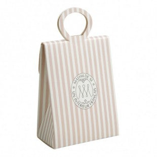 Striped Paper Sachet / Gift Bag