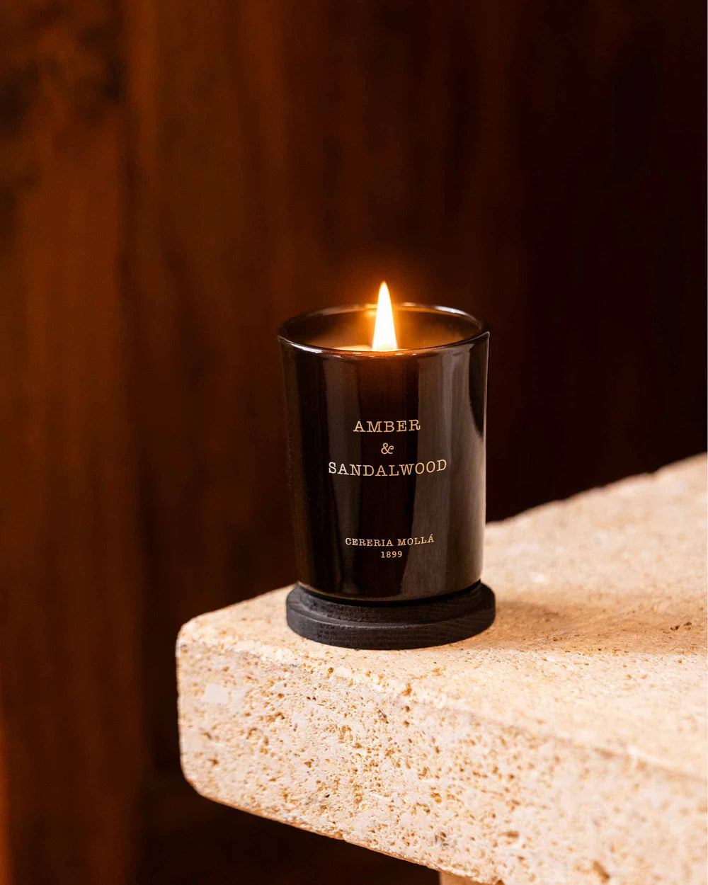 Amber & Sandalwood 70g Mini Candle
