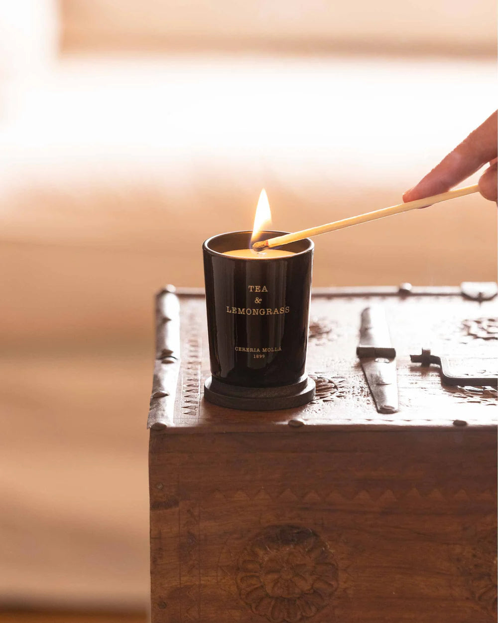 Tea & Lemongrass 70g Mini Candle