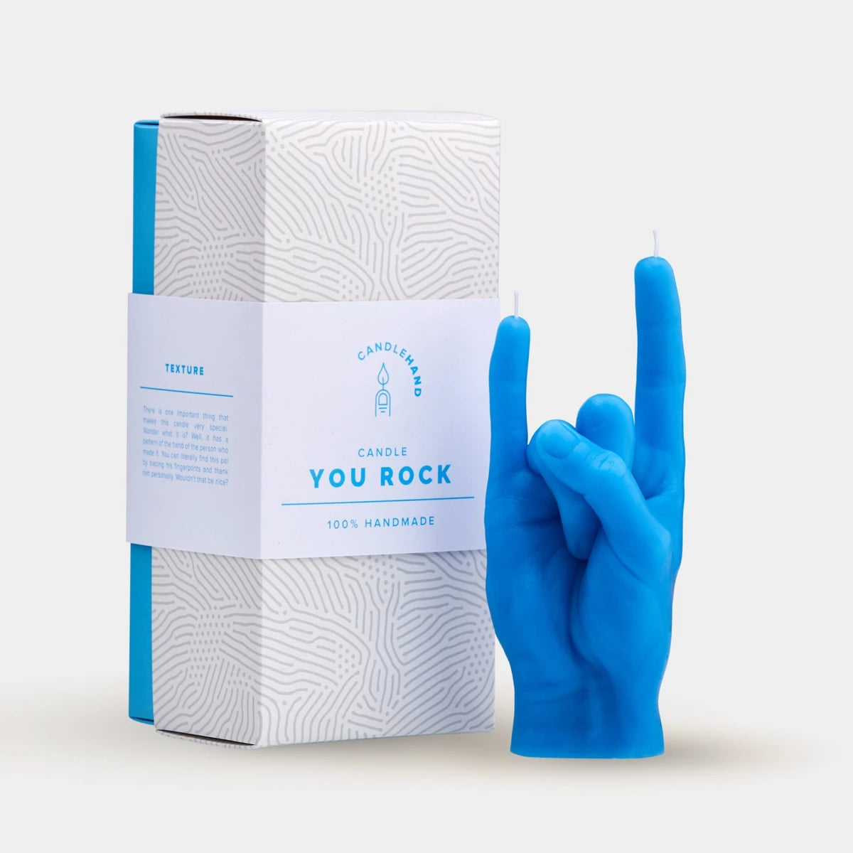 Candle You Rock (Blue)