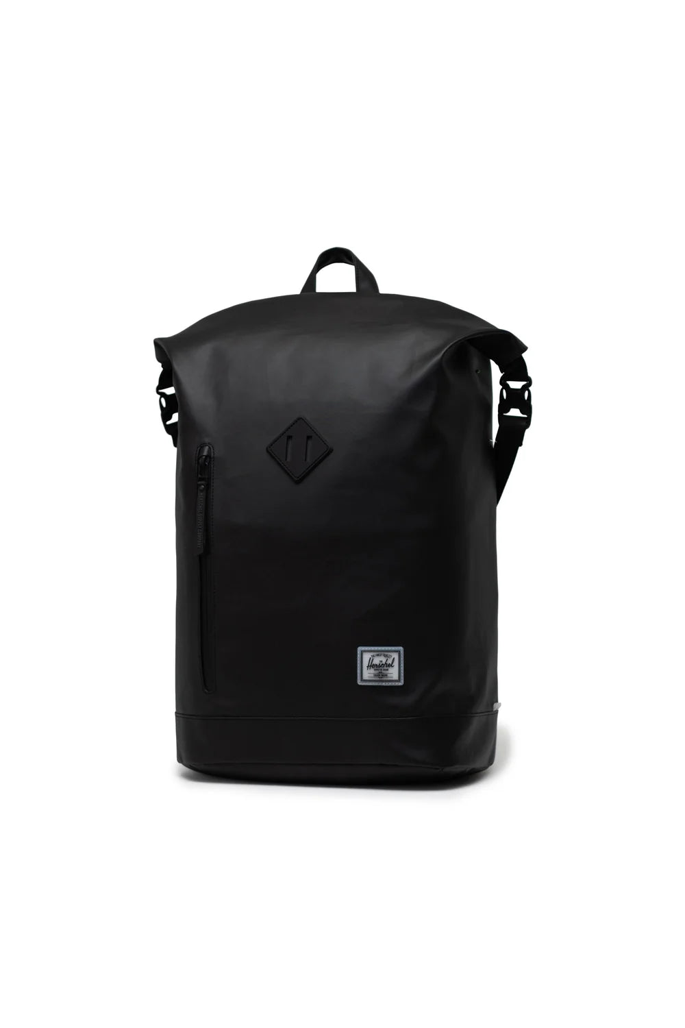 ROLL TOP BACKPACK BLACK