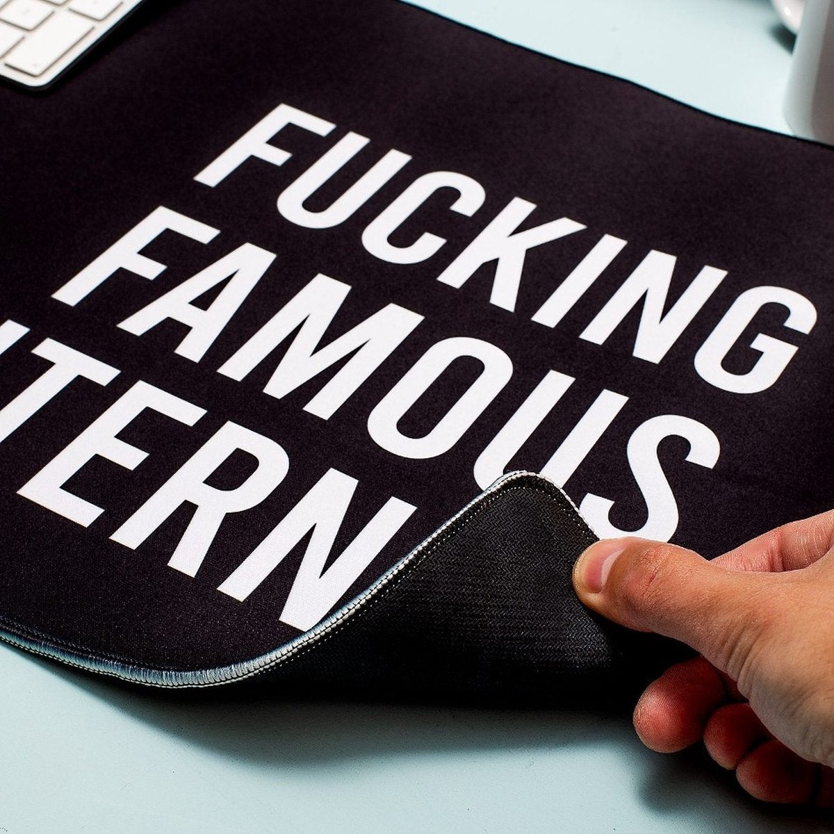 XXL Mouse Pad "Fucking Famous on the Internet"