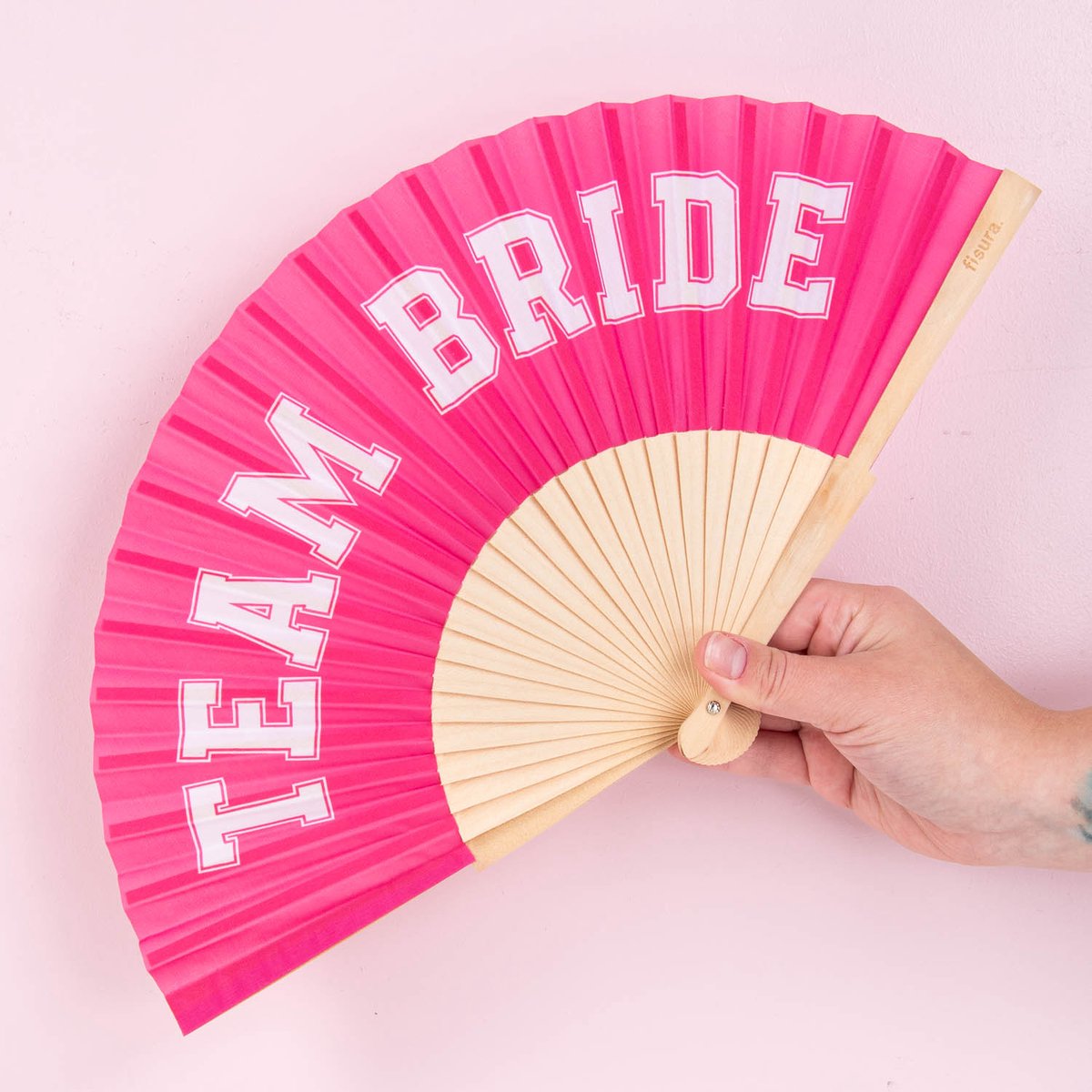 Hand Fan “Team Bride”
