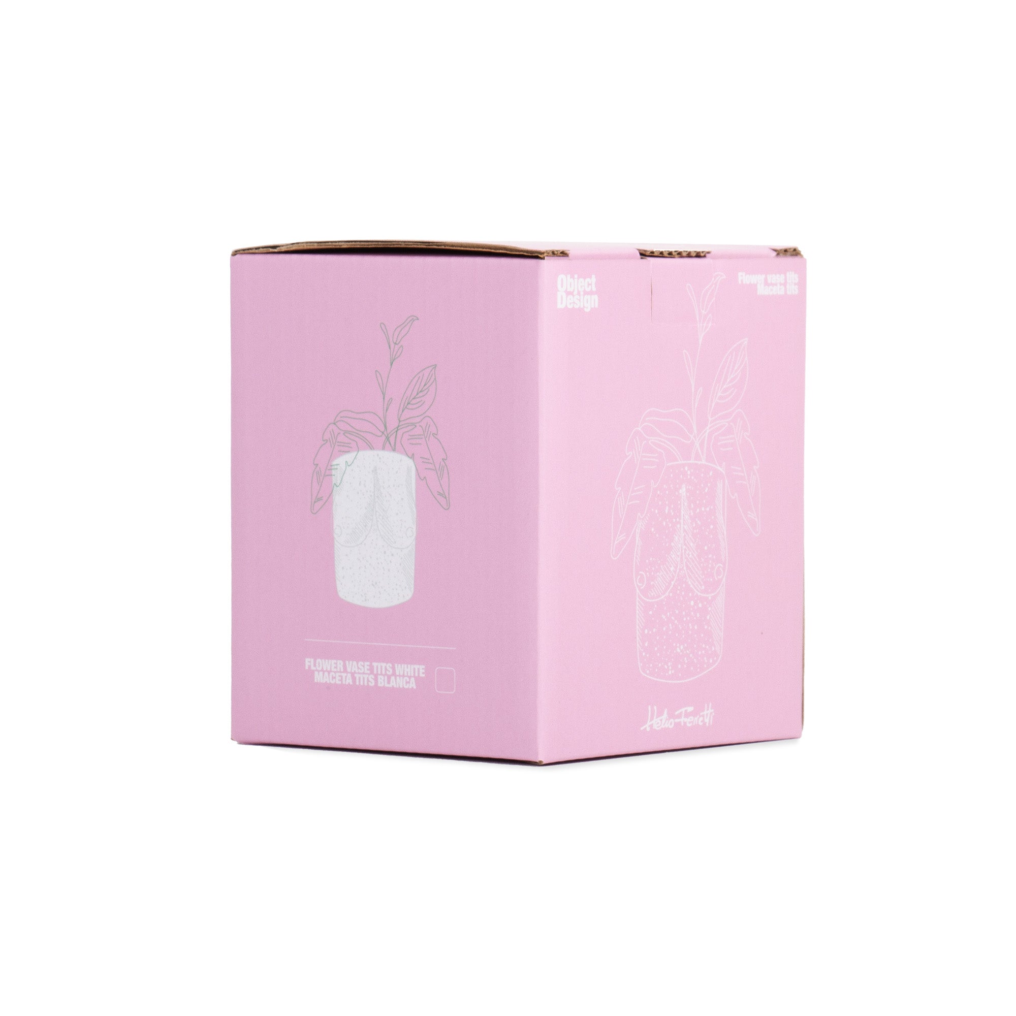 Vase "Tits" - White