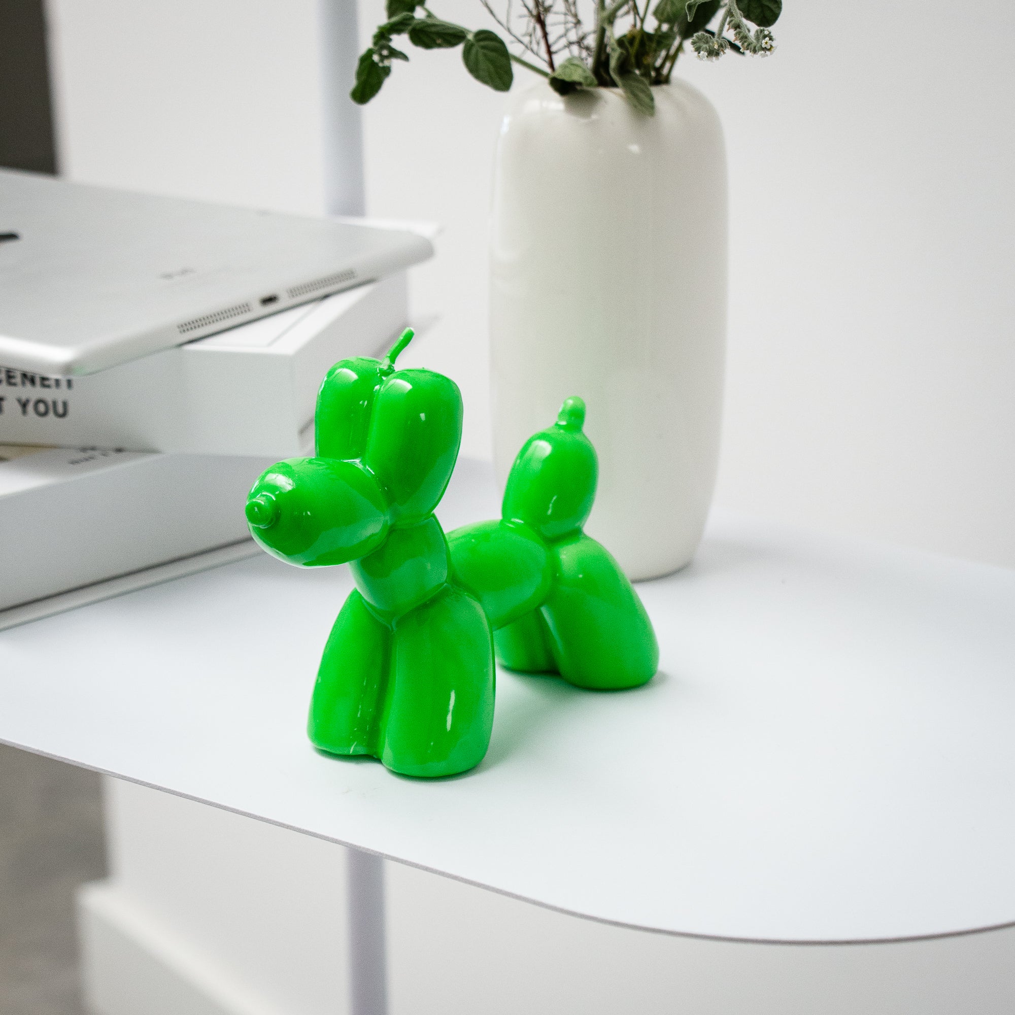 Candle "Balloon Dog" - Green