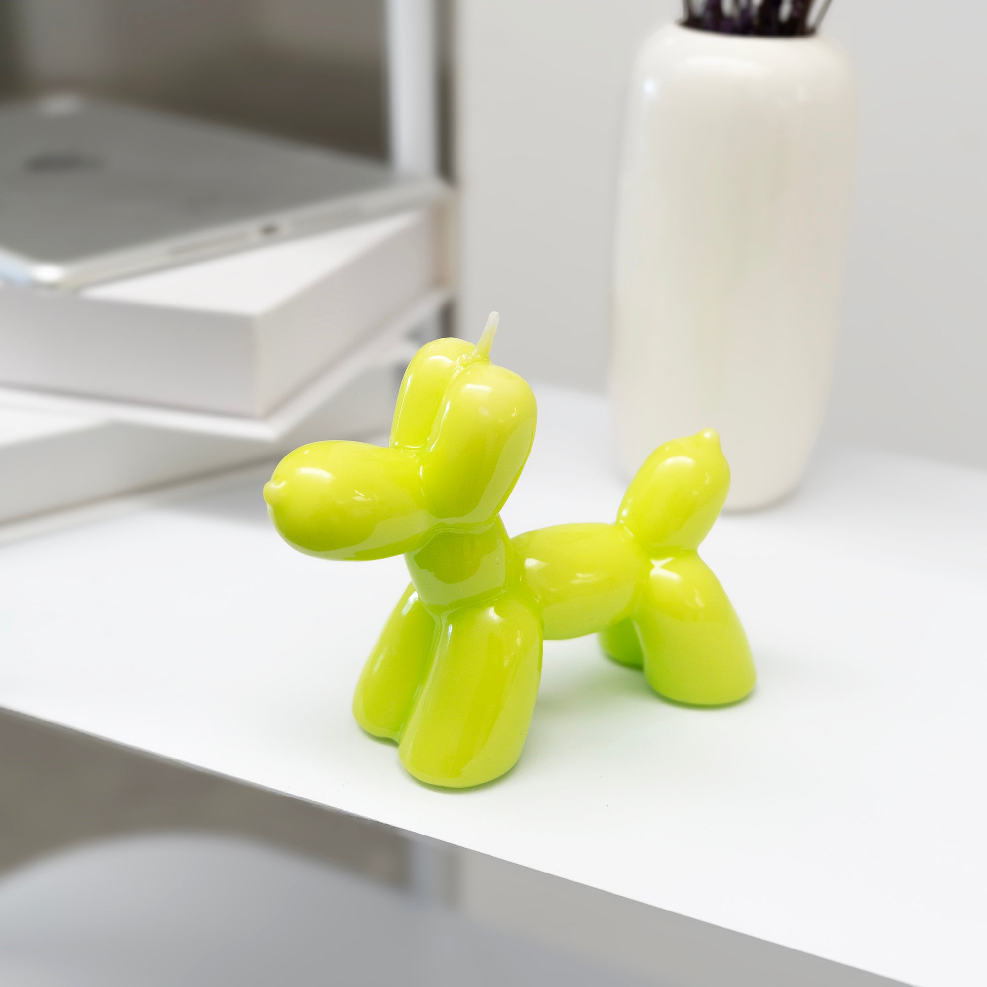 Candle "Balloon Dog" - Lime