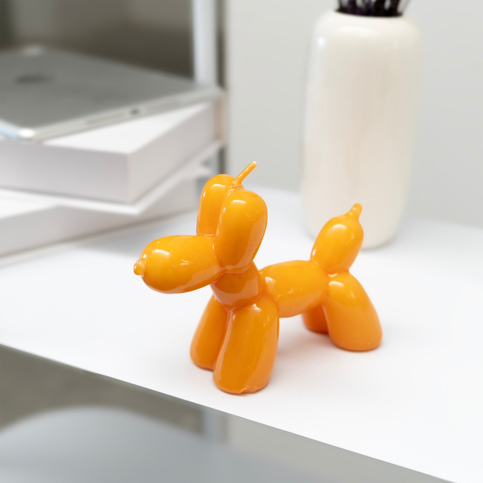 Candle "Balloon Dog" - Orange