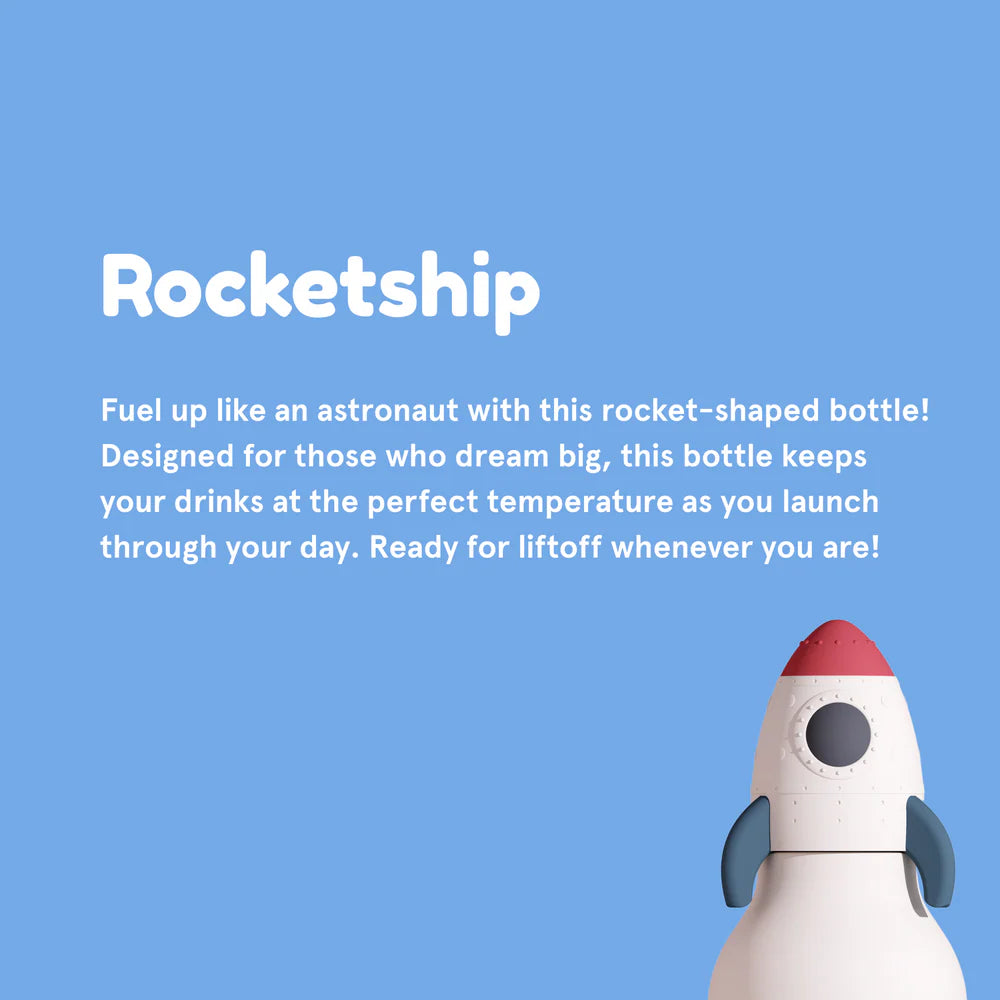 Animal Bottle - SBV44 ROCKET w/ brush