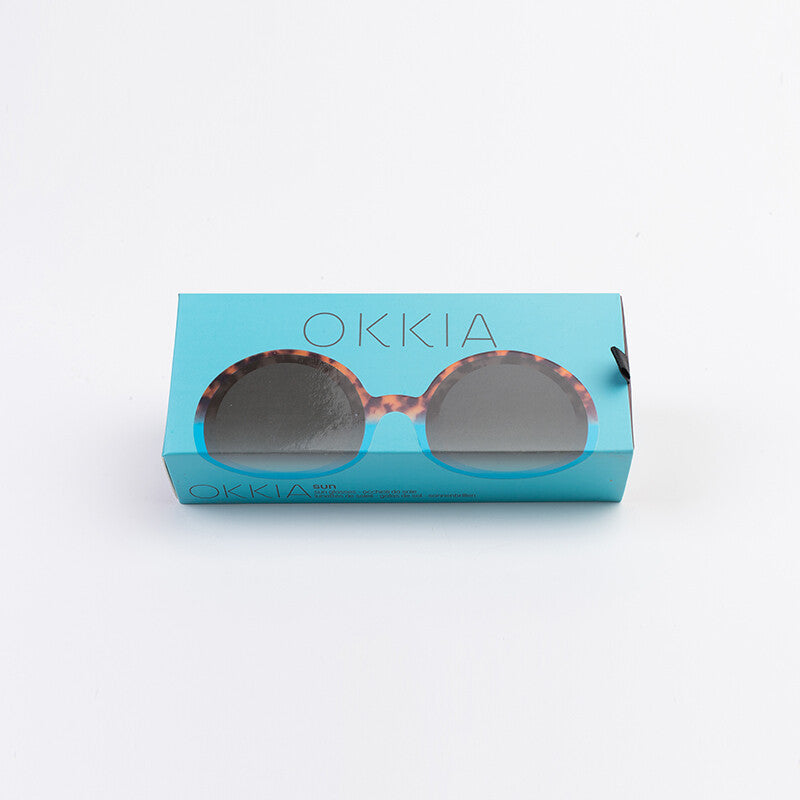SUNGLASSES MONICA - HAVANA BLUE