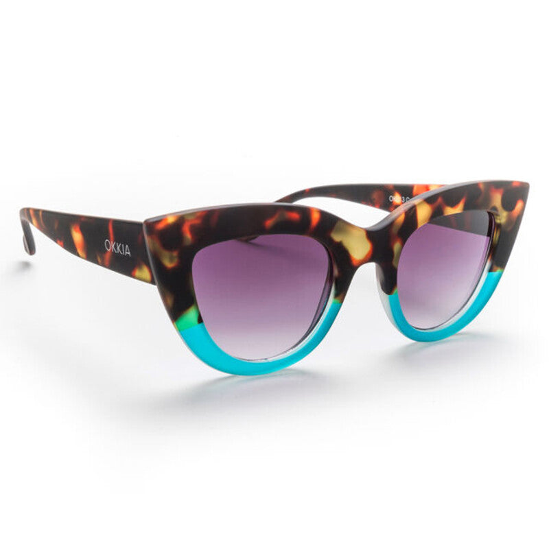 SUNGLASSES CLAUDIA - HAVANA BLUE