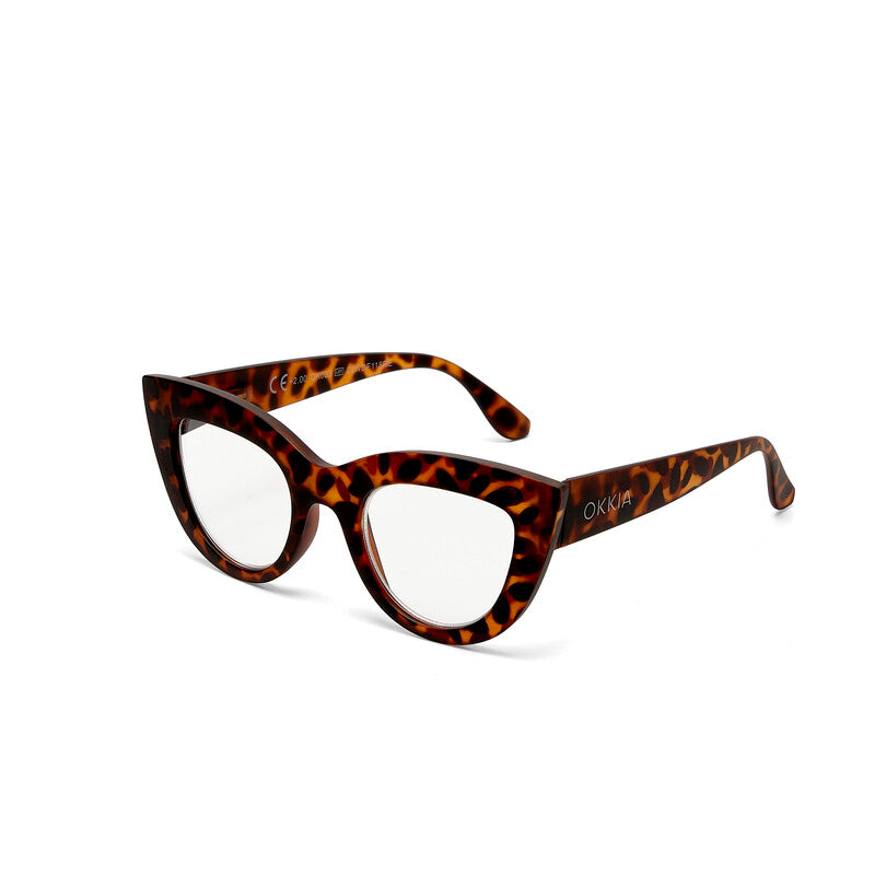 READING GLASSES CLAUDIA - TORTOISE 1.00