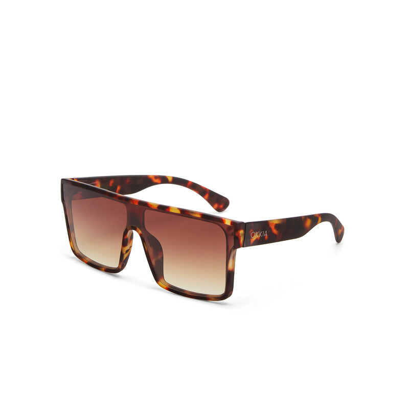 SUNGLASSES TOKYO - CLASSIC HAVANA & BROWN GRADIENT
