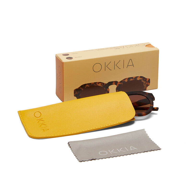SUNGLASSES ZENO - CLASSIC HAVANA & BROWN