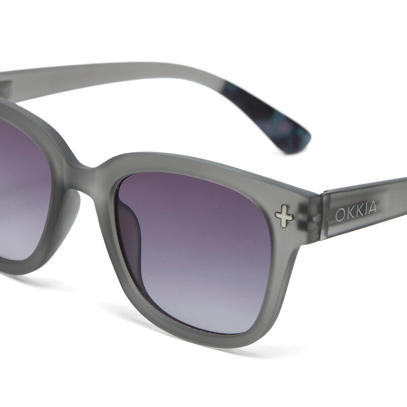 SUNGLASSES GIOVANNI - TRANSLUCENT SMOKE GREY