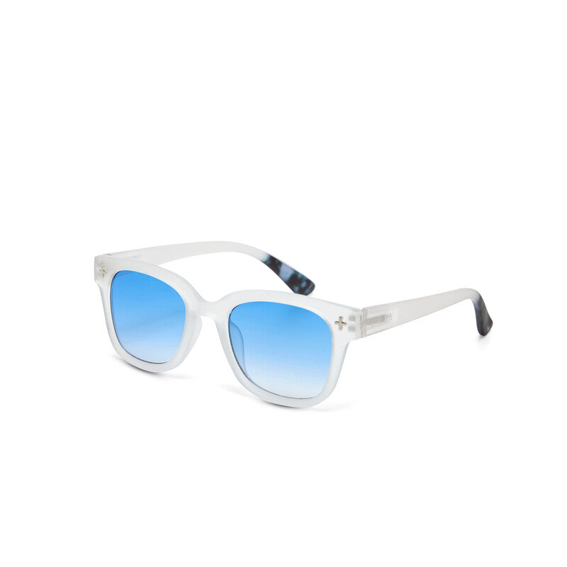 SUNGLASSES GIOVANNI - CLEAR & BLUE/PINK LENS