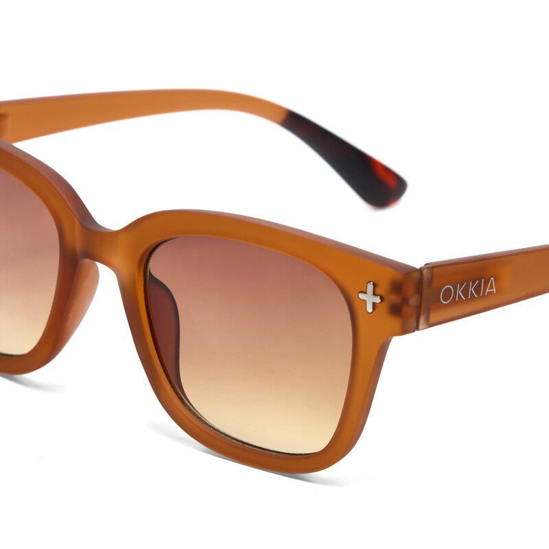 SUNGLASSES GIOVANNI - TRANSLUCENT BROWN