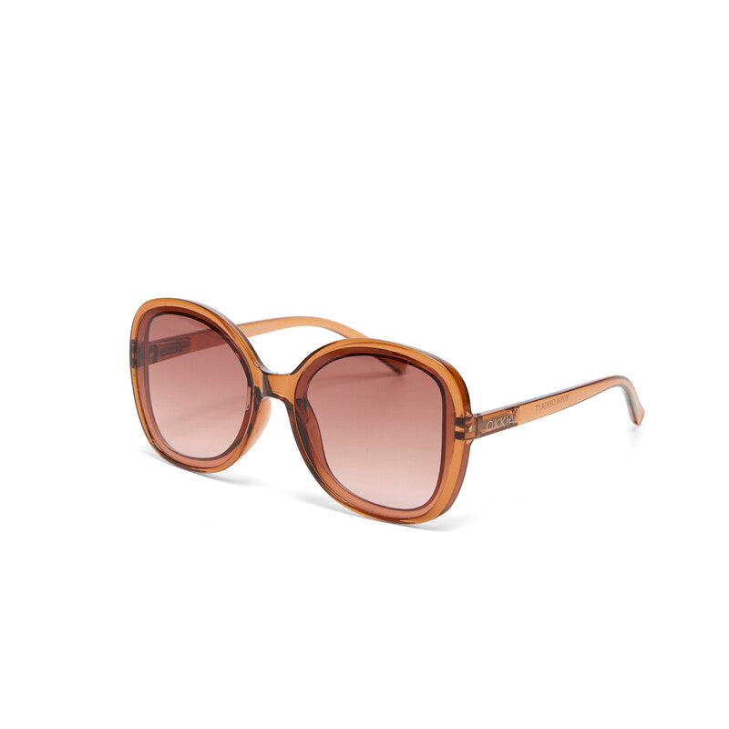 SUNGLASSES ANNA -TRANSPARENT BROWN