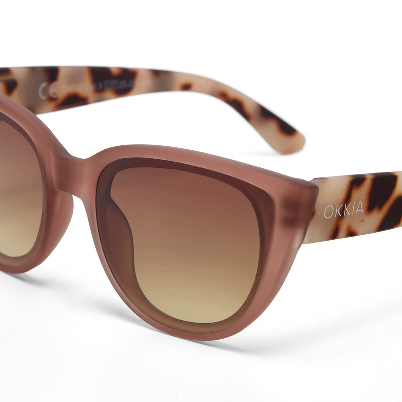 SUNGLASSES SILVIA - PINK HAVANA