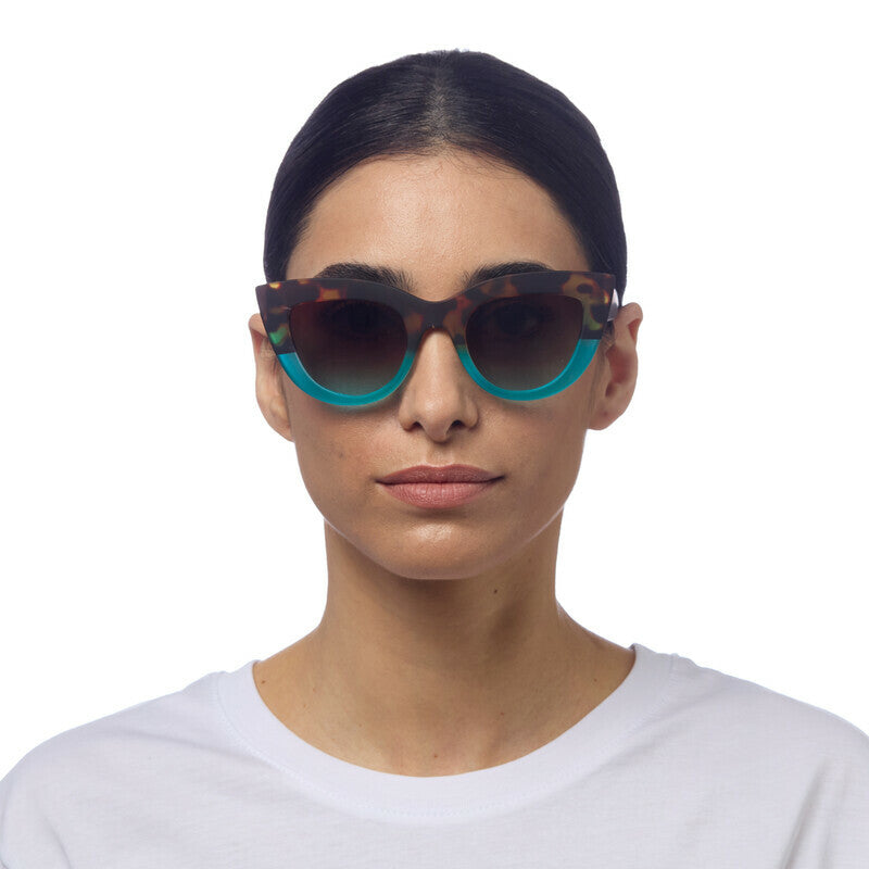 SUNGLASSES CLAUDIA - HAVANA BLUE