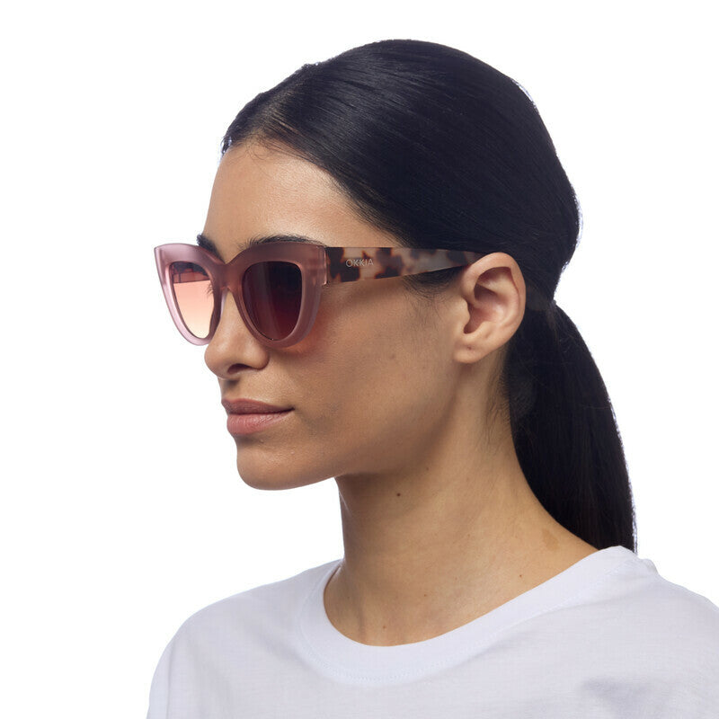 SUNGLASSES CLAUDIA- PINK HAVANA
